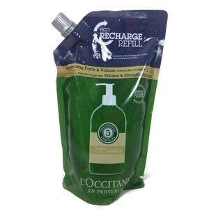L' OCCITANE Five Essential Oils Volume Strength Shampoo Refill Pack 500mL NEW